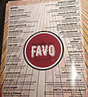 Pizzeria Favo menu