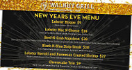 Walnut Grill Washington menu