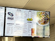 Mariscos Kikas menu