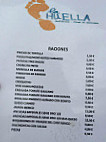 La Huella menu