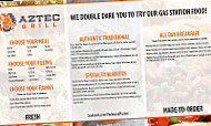 Aztec Grill menu