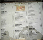 Adega Regional menu