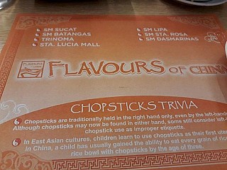 Flavours of China