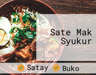 Sate Mak Syukur