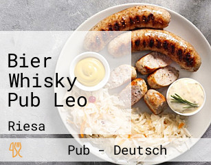 Bier Whisky Pub Leo