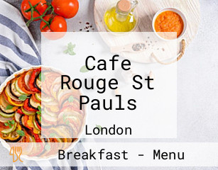 Cafe Rouge St Pauls