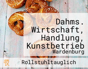 Dahms. Wirtschaft, Handlung, Kunstbetrieb