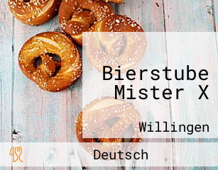 Bierstube Mister X