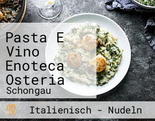 Pasta E Vino Enoteca Osteria