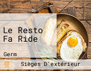 Le Resto Fa Ride