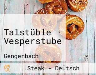 Talstüble · Vesperstube