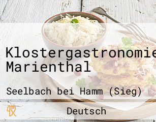 Klostergastronomie Marienthal