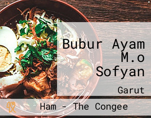 Bubur Ayam M.o Sofyan