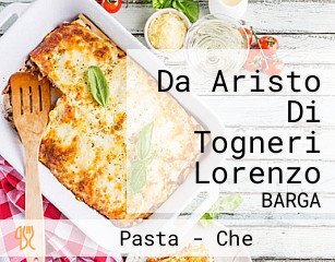 Da Aristo Di Togneri Lorenzo