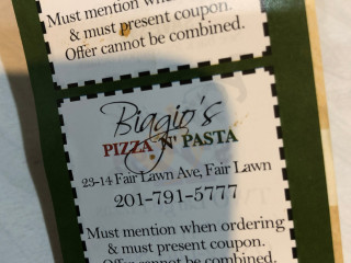 Biagio's Pasta Pizza