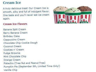 Rita's Italian Ice Frozen Custard