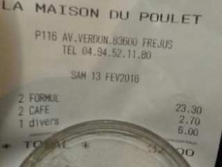 La Maison Du Poulet