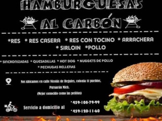 Hamburguesas Al Carbón