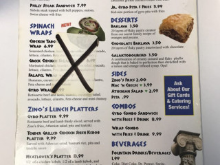 Zino's Greek & Mediterranean Cuisine