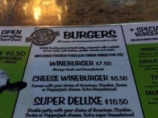 Harvey's Wine Burger