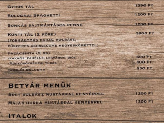 Konti Food Pecsenyéző és Pizzéria