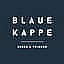 Blaue Kappe Essen Trinken