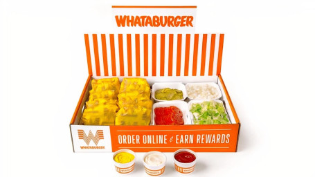 10 Dobbelt Kød Whataburger Box