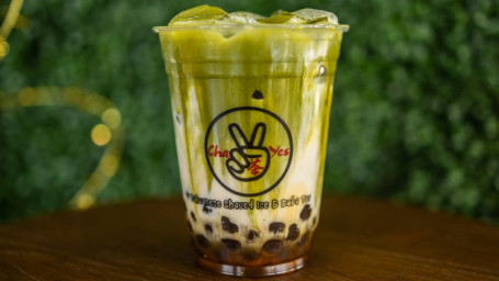 Matcha Brown Sugar Boba Milk Refresher