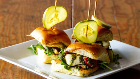 Chicken Pesto Sliders