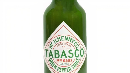 Bottle Of Tabasco Green