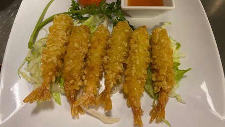 5 Stykke Rejer Tempura