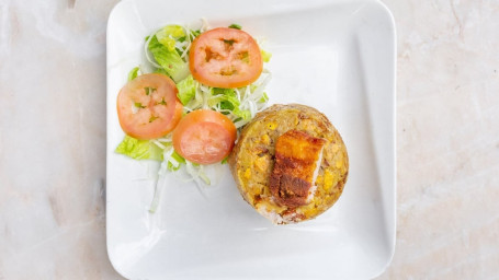 Mofongo De Chicharron Fried Pork Mofongo