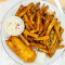 Haddock (2 Pieces) Chips With Small Coleslaw