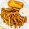 Haddock (1 Piece) Chips With Small Coleslaw