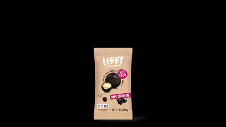 Lebby Snacks Mørk Chokolade (1,5 Oz)