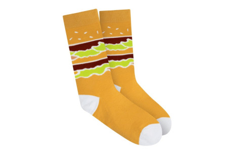 Voksen Big Mac Silly Socks