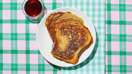 Le Peanut Butter Og Nutella French Toast Sandwich