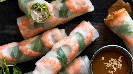 Steam Shrimp Fresh Roll