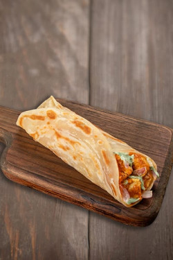 Paneer Bhuna Roll (Wheat Paratha)