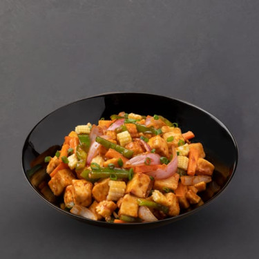 Stir Fry Paneer Schezwan