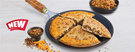 Kylling Keema Paratha Pizza