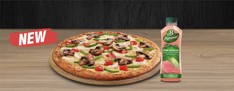 Pizza Juice Partnership Veg Combo (Måltid For 1)