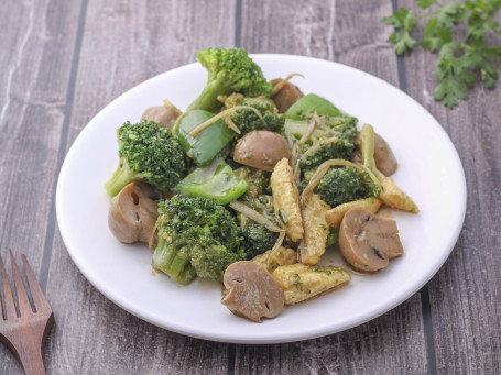 Broccoli Baby Corn Mushrooms (Dry)