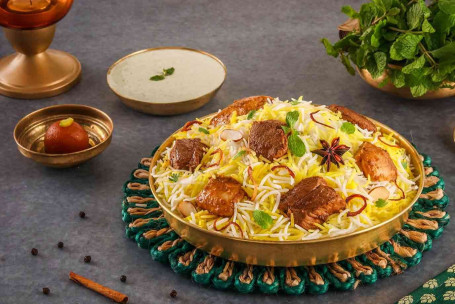 Do Gosht Ki Biryani (Mutton Chicken Biryani, Serves 1)