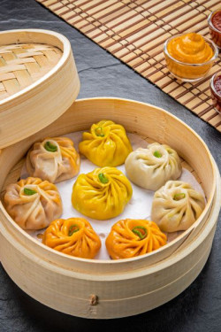 Veg Assorted Momos X 2