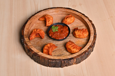 Chicken Peri Peri Momos (6 Pcs)