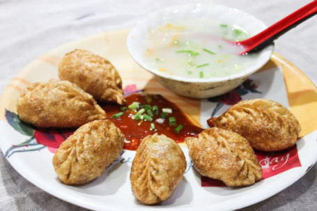 Chicken Fried Momo [6 Pcs] [Full]