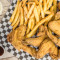 150 Wings With 1/2 Pan Of Fries