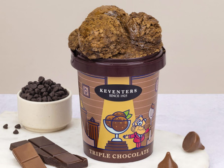 Triple Chocolate Ice Cream [450 Ml]