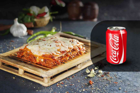 Kylling Kheema Lasagne Coke